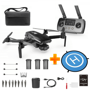 Квадрокоптер Hubsan Zino Mini Pro Refined Portable - дрон до 15000м, 40 мин. полета и посадочная площадка